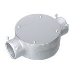 DS6651P｜ねじなし丸型露出ボックス