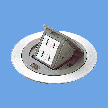 DU1100HT｜F型アップコン(電線管工事用)グレー 2コ口