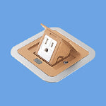 DU1302F｜F型アップコン 角型