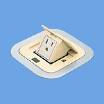 DU1302WT｜F型アップコン角型 アース付