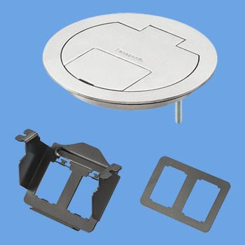 DU7749K｜フラット型フロアコンブランク 2コ口