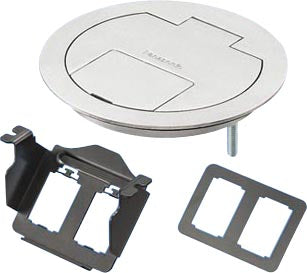 DU7749K｜フラット型フロアコンブランク 2コ口