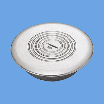 DUK7010｜フロアプレートシルバー丸型