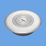 DUK7012｜フロアプレートシルバー丸型