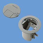 DUM7002DH｜住宅用フロアコンラウンド ダークグレー