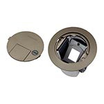 DUM7002MA｜住宅用フロアコンラウンド ブラウンメタリック