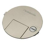 DUM7901MH｜住宅用フロアコンラウンド フロアプレート グレーメタリック