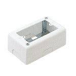 DZA161W｜1個用スイッチボックス 浅型