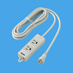 WCH24323H｜OAタップ MG付 3Mコード 電源表示