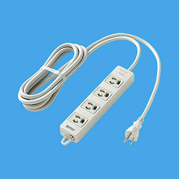 WCH24343H｜OAタップ MG付 3Mコード 電源表示