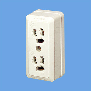 WK3064｜抜止接地ダブルコンセント