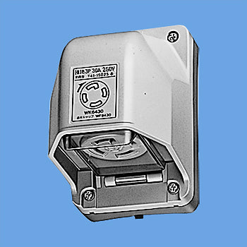 WK6420｜接地付引掛防雨コンセント