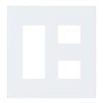 WNS6005W｜SO-STYLE プレート5コ用(3+2)(マットホワイト) 5コ用