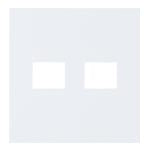 WNS6072W｜SO-STYLE プレート2コ用(1+1)(マットホワイト) 2コ用