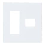 WNS6074W｜SO-STYLE プレート4コ用(3+1)(マットホワイト) 4コ用