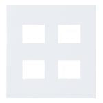 WNS6704W｜SO-STYLE 簡易耐火プレート4コ用(2+2)(マットホワイト) 4コ(2+2)用