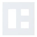 WNS6705W｜SO-STYLE 簡易耐火プレート5コ用(3+2)(マットホワイト) 5コ(3+2)用