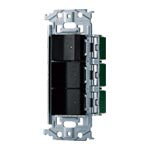 WNSS51588B｜SO-STYLE 埋込スイッチセット(マットブラック) スイッチセット