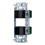 WNSS51598B｜SO-STYLE 埋込スイッチセット(マットブラック) スイッチセット