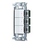 WNSS51888W｜SO-STYLE 埋込スイッチセット(マットホワイト) スイッチセット