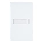 WTA3012B｜アドバンス埋込ダブルスイッチ用ハンドル ネーム付(マットブラック)