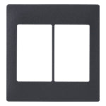 WTA7102HK｜アドバンス スイッチプレート 2連用(マットグレー)