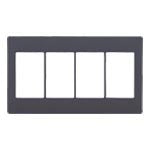 WTA7104HK｜アドバンス スイッチプレート 4連用(マットグレー)