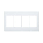 WTA7104WK｜アドバンス スイッチプレート 4連用(マットホワイト)