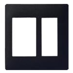 WTA7112BK｜アドバンス スイッチ+コンセントプレート 2連用(マットブラック) 