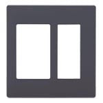 WTA7112HK｜アドバンス スイッチ+コンセントプレート 2連用(マットグレー)