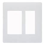 WTA7312WK｜アドバンス 簡易耐火スイッチ+コンセントプレート 2連用(マットホワイト)