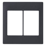 WTA7326HK｜アドバンス 簡易耐火スイッチプレート 2連用(マットグレー)