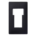 WTA75124BK｜アドバンス 簡易耐火スイッチ+コンセントプレート(マットブラック)