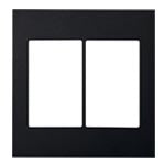WTA8102B｜アドバンス セレクトスイッチプレート 2連用(マットブラック) 