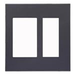 WTA8312H｜アドバンス 簡易耐火スイッチ+コンセントプレート 2連用(マットグレー)