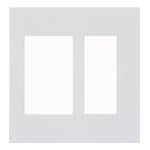 WTA8312W｜アドバンス 簡易耐火スイッチ+コンセントプレート 2連用(マットホワイト)