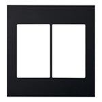 WTA8326B｜アドバンス 簡易耐火セレクトスイッチプレート 2連用(マットブラック)