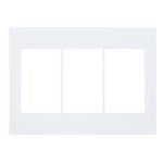 WTA8339W｜アドバンス 簡易耐火セレクトスイッチプレート 3連用(マットホワイト) 