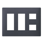 WTL7008HK｜アドバンスコンセントプレート8コ用(マットグレー)