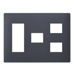 WTL7076HK｜アドバンスコンセントプレート6コ用(3+1+2)(マットグレー)