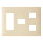 WTL7776FK｜アドバンス簡易耐火コンセントプレート6コ用(3+1+2)(マットベージュ)