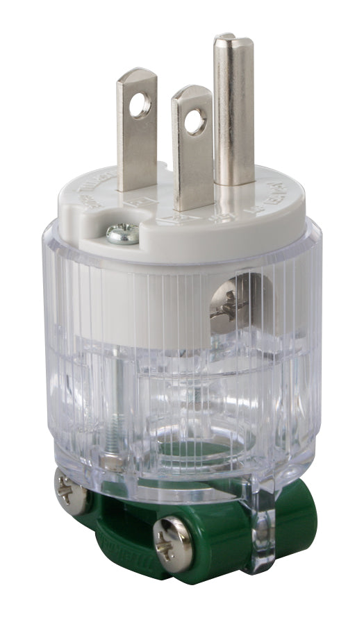 ME2591XXM｜医用接地プラグ 15A 125V (グリップ:緑)