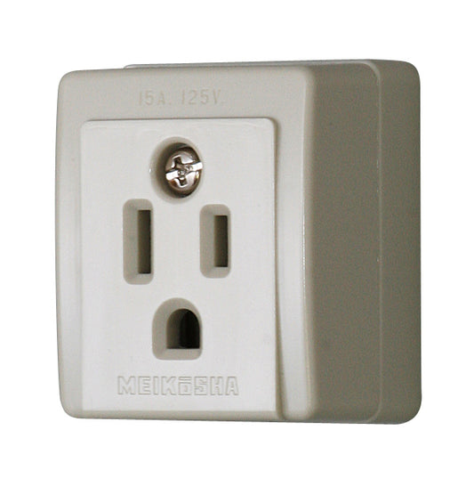 ME2726W｜接地コンセント 15A 125V
