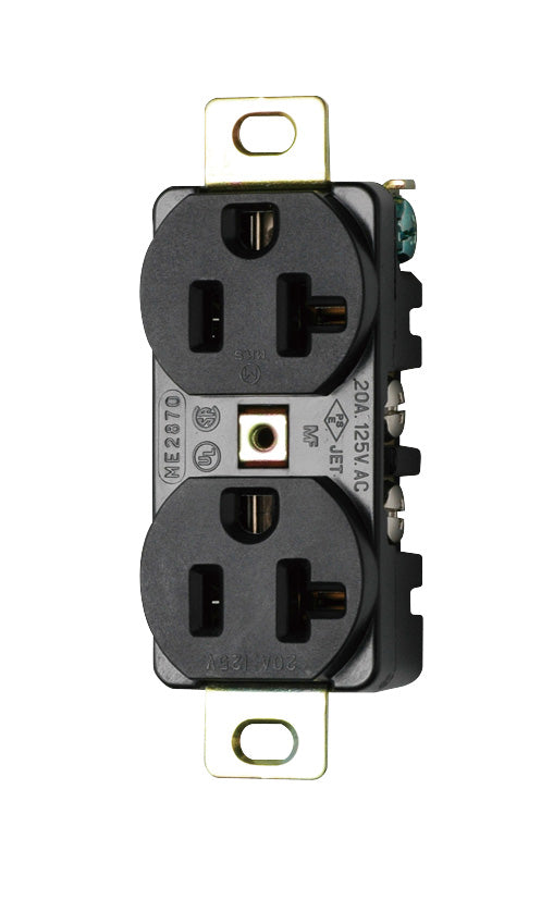 ME2870｜接地埋込Wコンセント UL/CSA 20A 125V 5-20R
