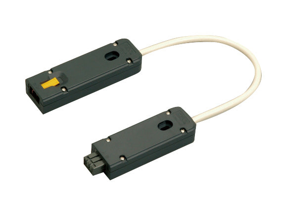 ME7051T04｜15Aコンセントバー用延長アダプター 15A 125V (VCTF0.4m コネクター付)