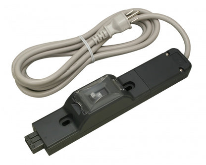 ME8106TJ3｜15Aコンセントバー用コネクター 15A 125V (VCTF3m 接地プラグ付)