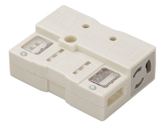 ME8612W｜アクセスフロア用コンセントII型 20A 125V 2個口 白