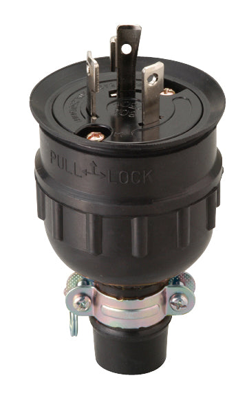 MH2577｜引掛防水プラグ (L6-30P準拠) 接地2P 30A 250V