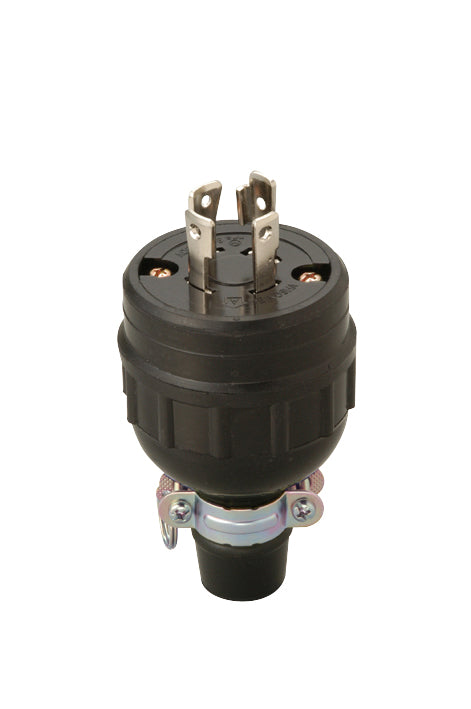 MH2580｜480V 接地3P 30A 引掛ゴムプラグ 30A 480V (L16-30P 準拠)