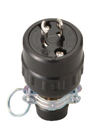 MH2588｜15A引掛ゴムプラグ 防水兼用 2P 15A 125V